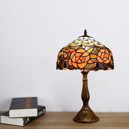 Scarlett - Red/Orange Table Lamp