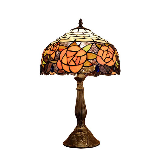 Scarlett - Red/Orange Table Lamp