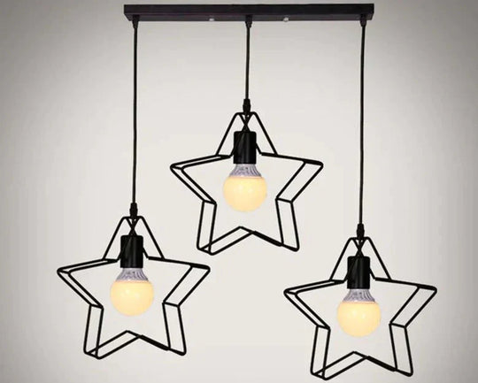 Nordic Creative Lovely Star Chandelier