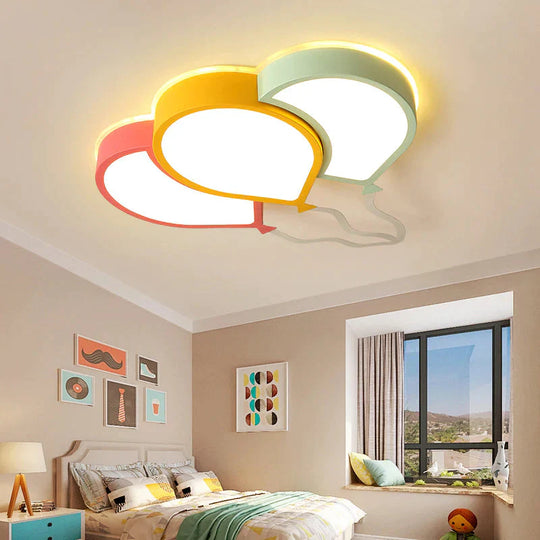 Modern Color LED Creative Nordic Balloon Ceiling Lamp