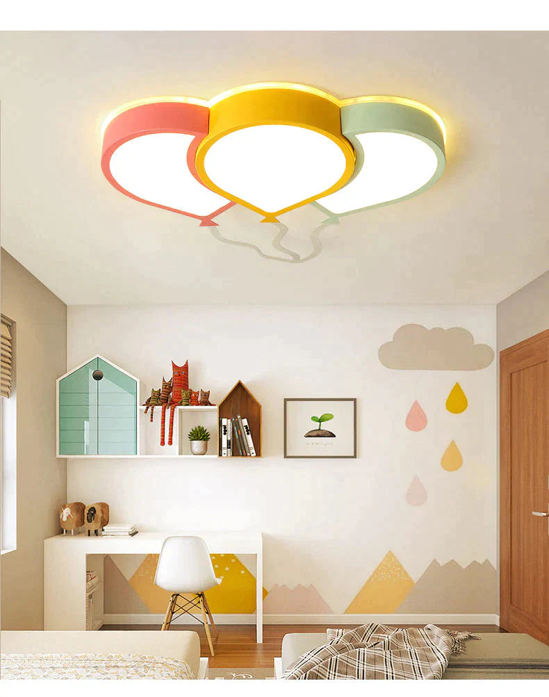 Modern Color Led Creative Nordic Balloon Ceiling Lamp