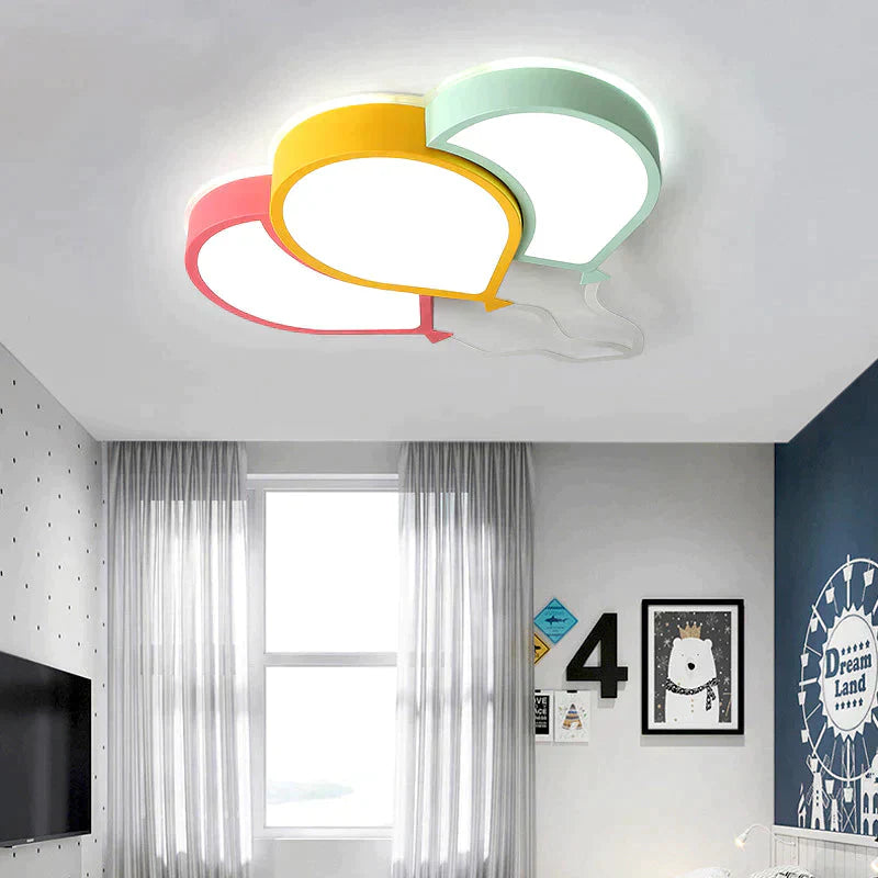 Modern Color Led Creative Nordic Balloon Ceiling Lamp