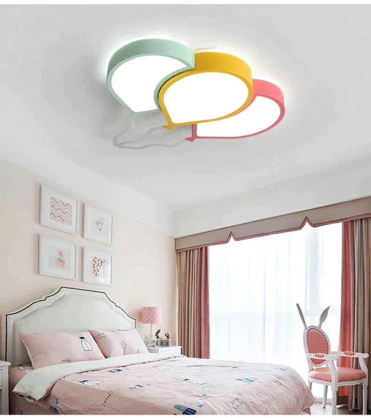 Modern Color Led Creative Nordic Balloon Ceiling Lamp