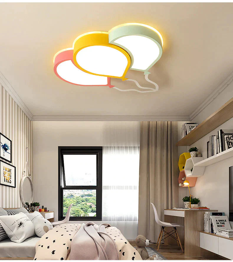 Modern Color LED Creative Nordic Balloon Ceiling Lamp