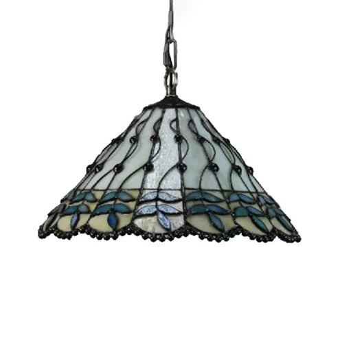 Tiffany Stained Glass Kitchen Pendant Lights with Adjustable Chains