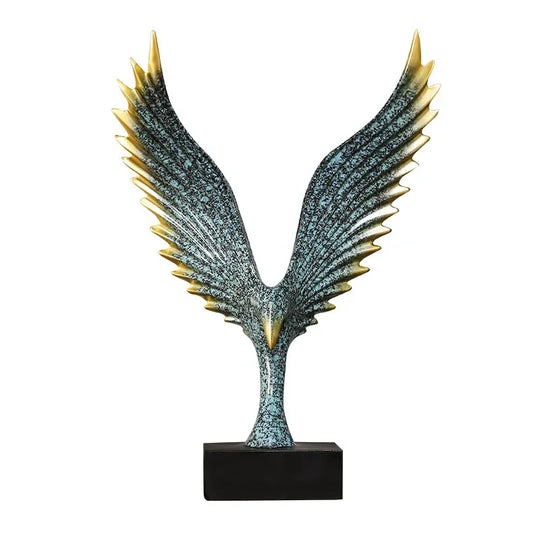 Renata Golden Dapeng Figurines Angel Wings Ornament