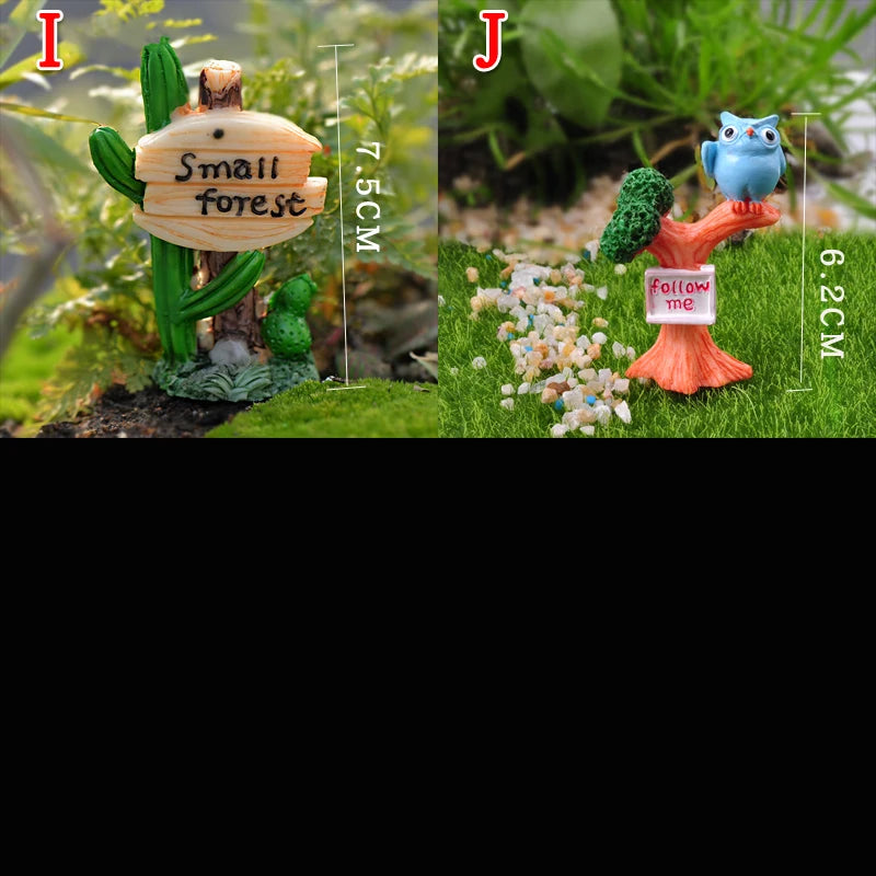 Whimsical Miniatures for Your Fairy Garden or Terrarium!