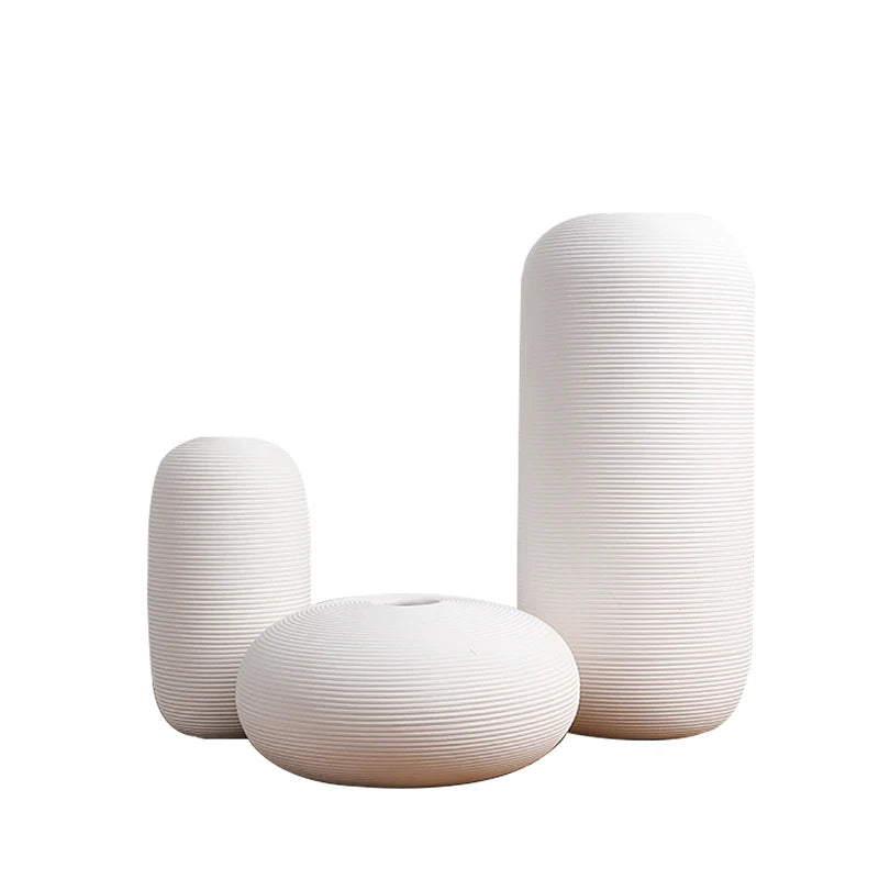 Dylan Modern Zen Ceramic Vase: A Tranquil Touch to Your Space