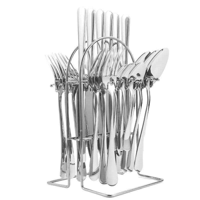 Julianna 24-Piece Stainless Steel Cutlery Set