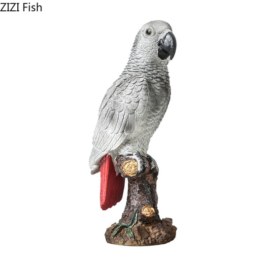 Victoria's Creative Simulation Parrot Bird Crafts Ornaments