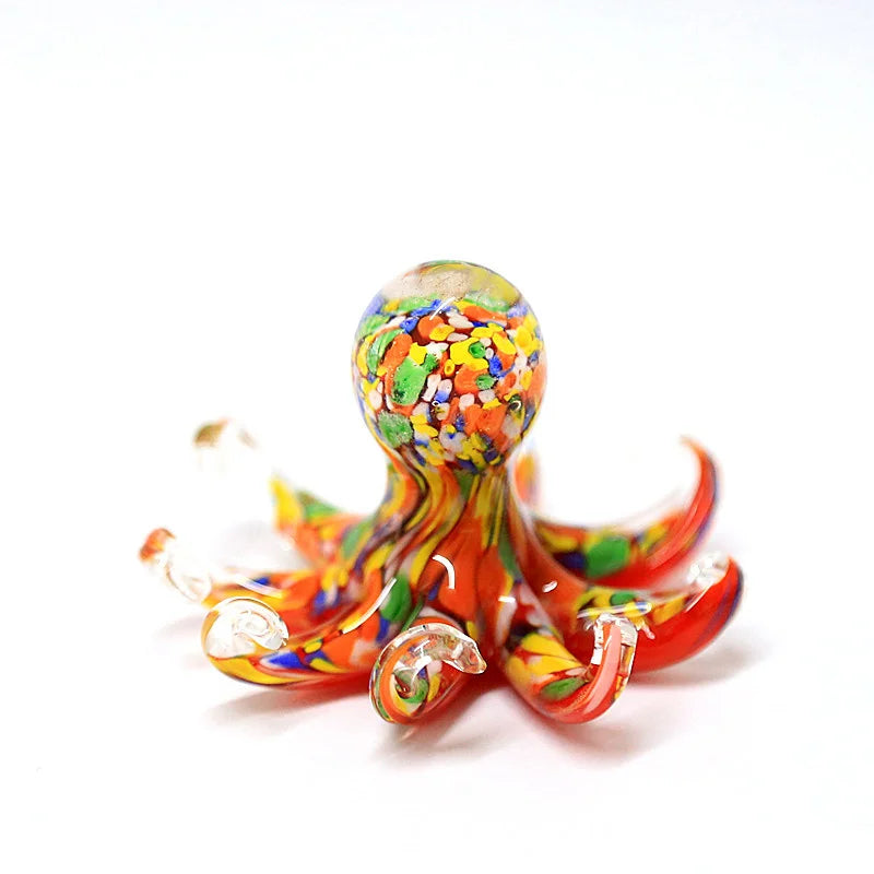 Zariah Murano Glass Octopus Art Figurine