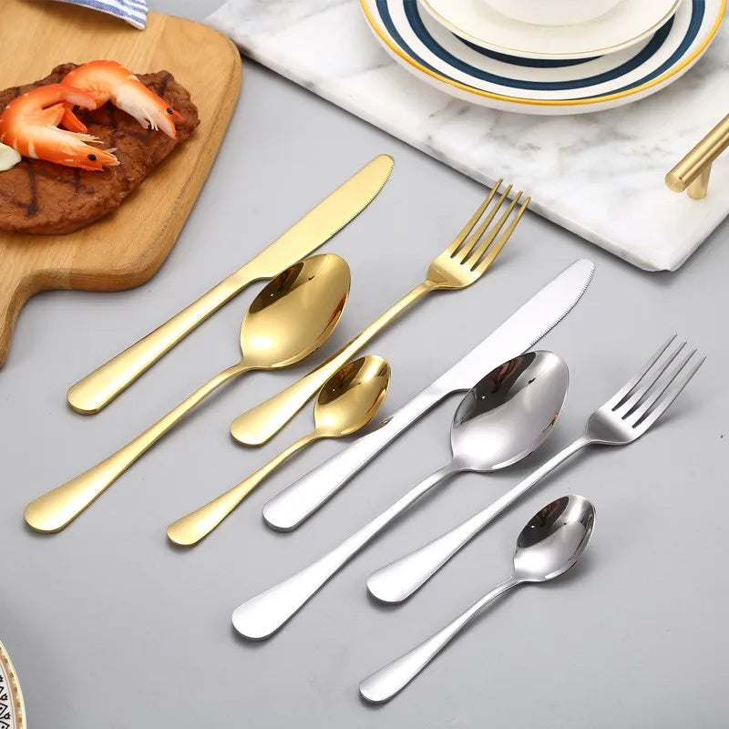 Julianna 24-Piece Stainless Steel Cutlery Set