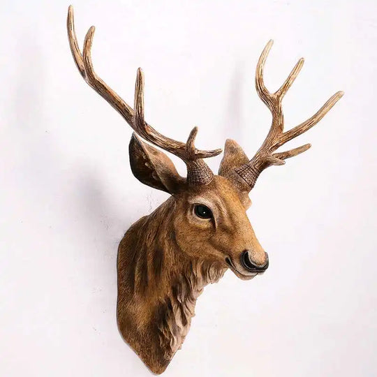 Aaliyah's Faux Deer Head Wall Decor