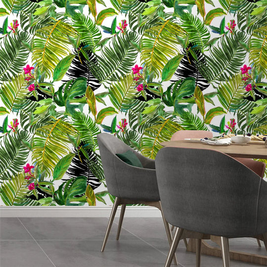 Emily's Peel And Stick Tropical Palm Contact Paper Wallpaper