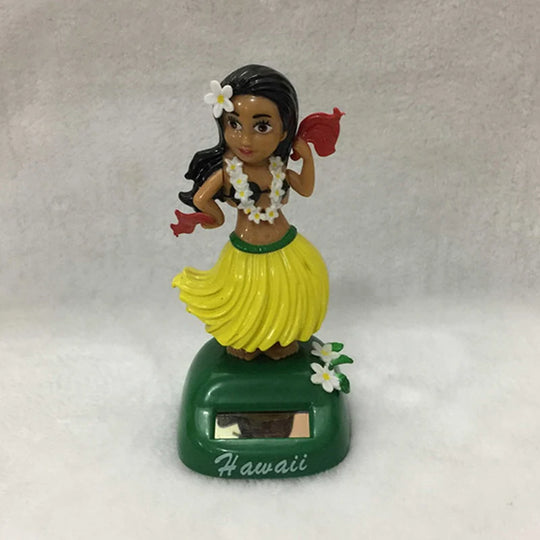 Zoe's Hawaii Funny Girl Car Solar Powered Dancing Swinging Figurines - Specifications