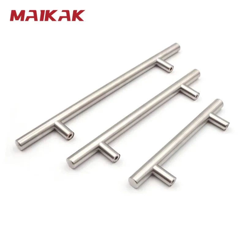 Scarlett's MAIKAK Modern Stainless Steel Kitchen Door Cabinet T Bar Handle Pull