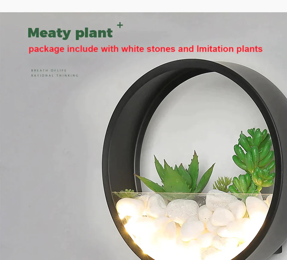 New Modern Art Plant Outdoor IP65 Waterproof LED Wall Lighting Garden Porch Sconce Light Black Sconce Luminaire 96v 220V