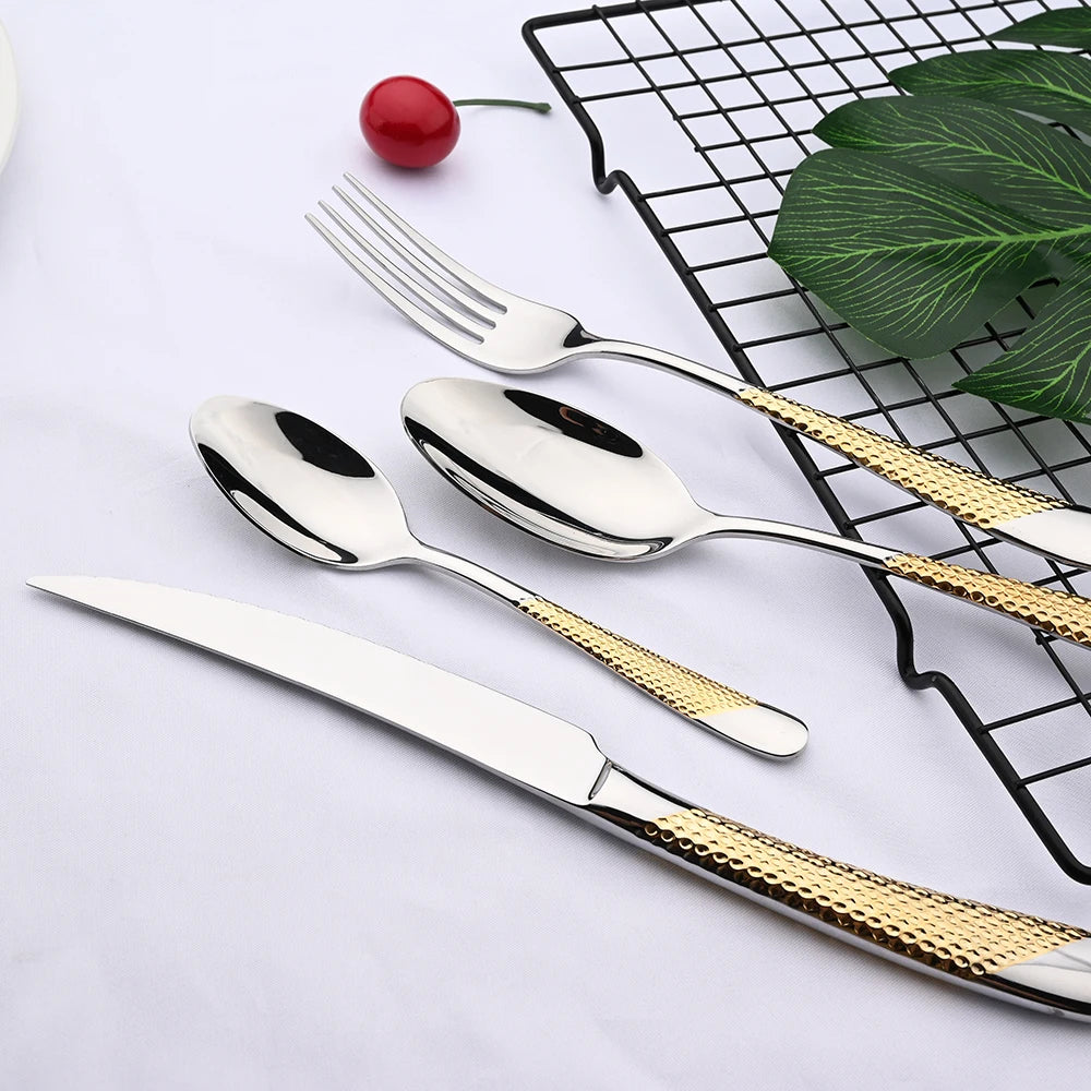 Adriana 6/24-Piece Stainless Steel Cutlery Set