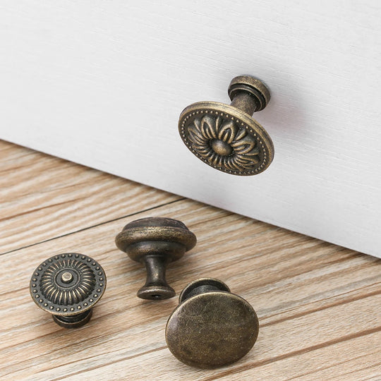 Ella's Antique Pull Handles Round Shape Cabinet Pulls