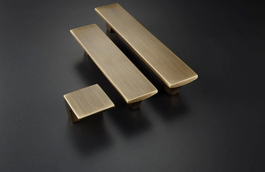 Emma's Modern Nordic Brass Furniture Handles