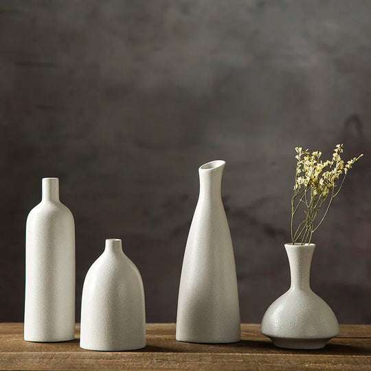 Shobha Modern Simple Ceramics Water Culture Vase: Elegant Simplicity for Your Home