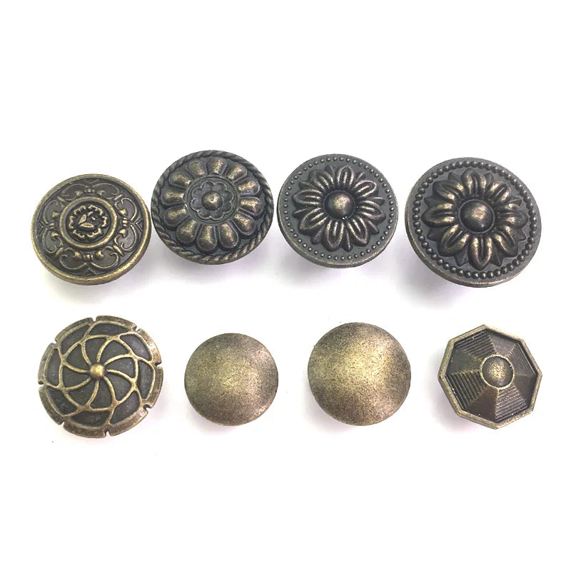 Matilda 1x Antique Bronze Kitchen Cabinet Drawer Knobs