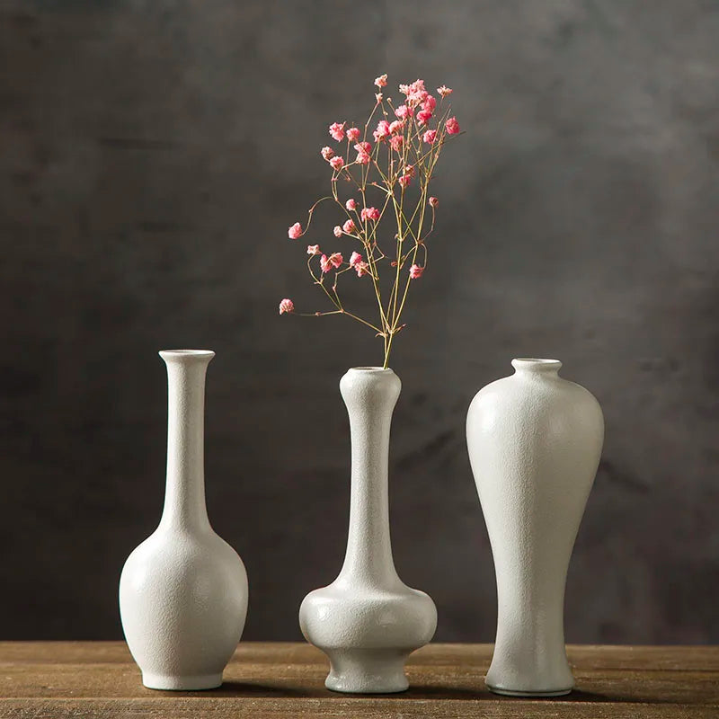 Shobha Modern Simple Ceramics Water Culture Vase: Elegant Simplicity for Your Home