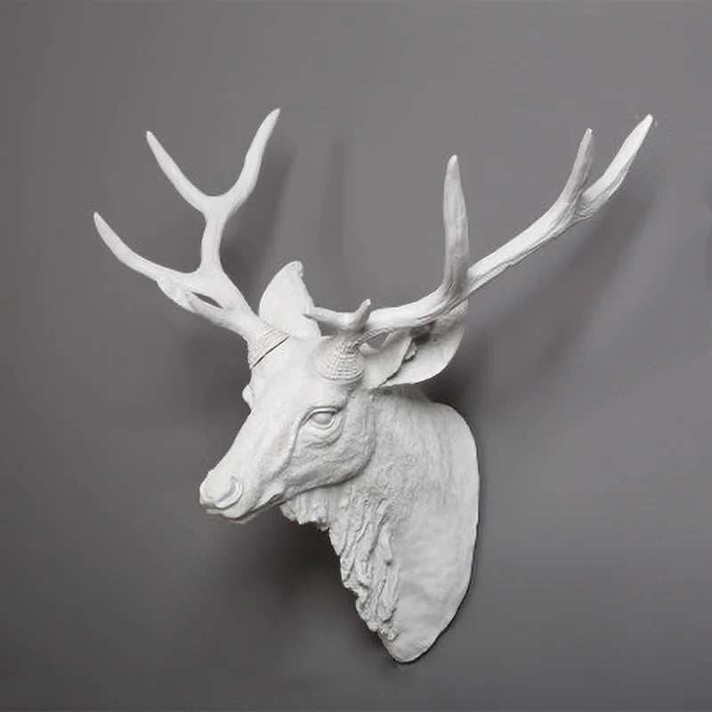 Aaliyah's Faux Deer Head Wall Decor