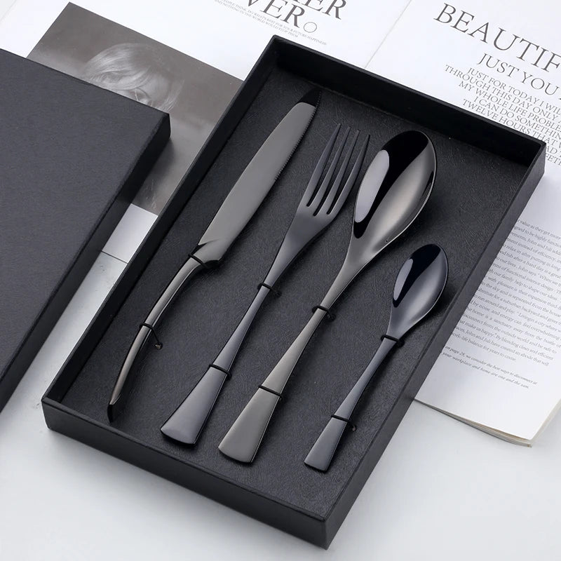 Jayla 4 Piece Cutlery Box Set