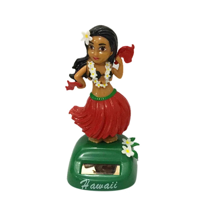 Zoe's Hawaii Funny Girl Car Solar Powered Dancing Swinging Figurines - Specifications