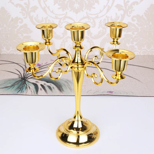 Evelyn's Retro 5-Arms Candle Holder