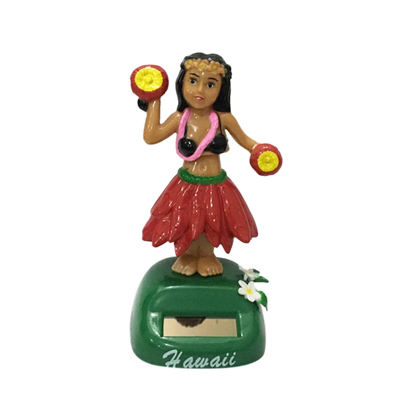 Zoe's Hawaii Funny Girl Car Solar Powered Dancing Swinging Figurines - Specifications