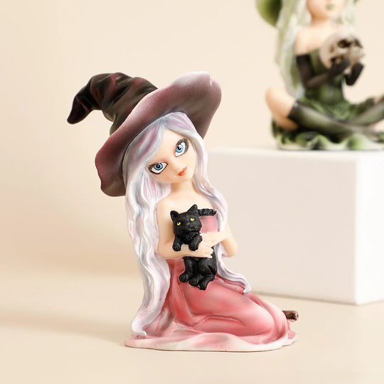 Ruby's Witch Figurine - Fairy Garden Theme