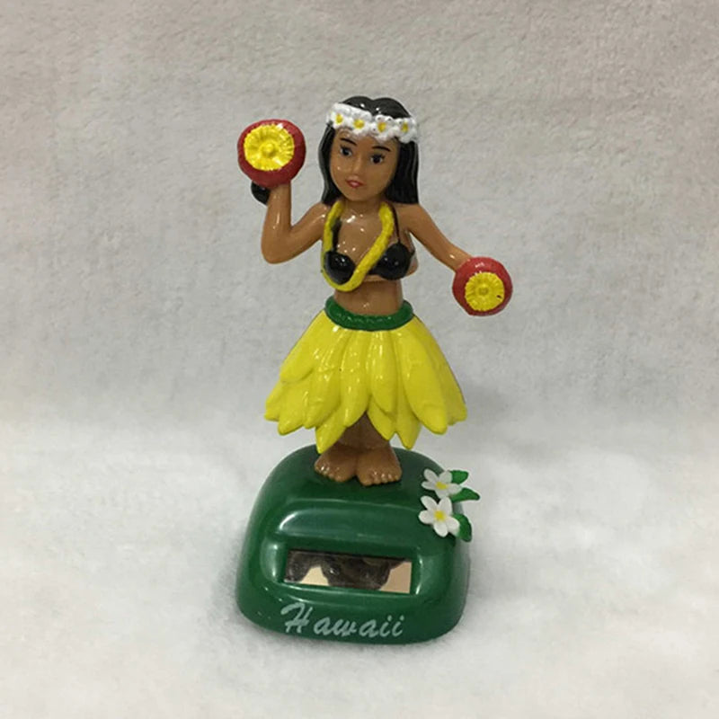 Zoe's Hawaii Funny Girl Car Solar Powered Dancing Swinging Figurines - Specifications