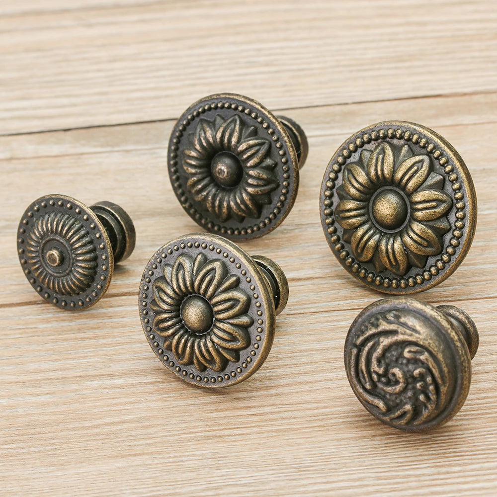 Ella's Antique Pull Handles Round Shape Cabinet Pulls