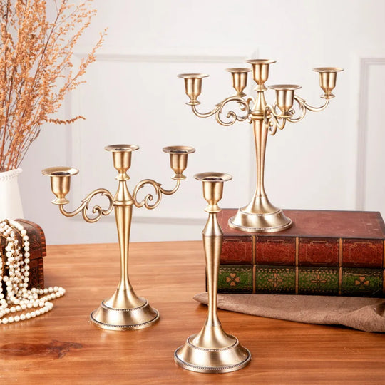 Evelyn's Retro 5-Arms Candle Holder