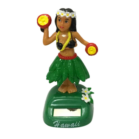 Zoe's Hawaii Funny Girl Car Solar Powered Dancing Swinging Figurines - Specifications