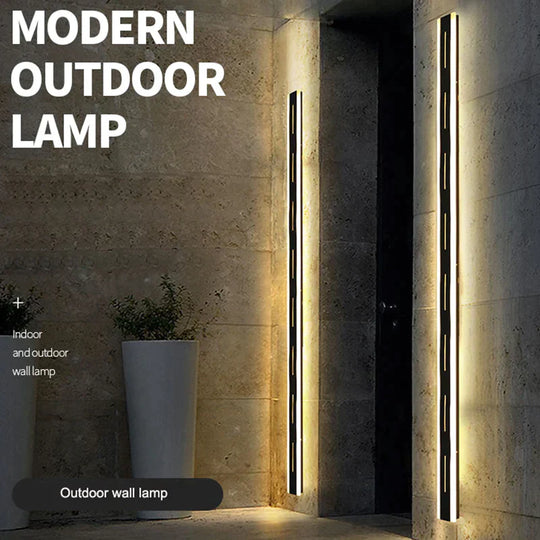 New Led Outdoor Wall Light Waterproof Aluminum Wall Lamp with Remote Garden Porch Sconce Light 110V 220V Luminaire Dimmable