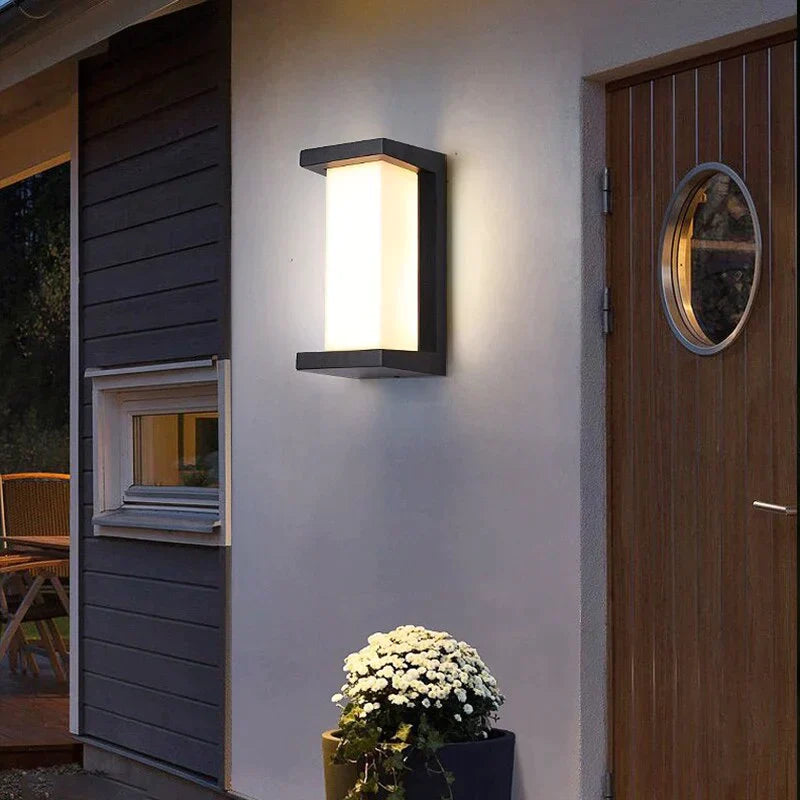 Moderne Outdoor Wandlamp Waterdichte IP65 Motion Sensor Led Verlichting 18W 30W Veranda Lichten Balkon Tuin Outdoor Straat Verlichting