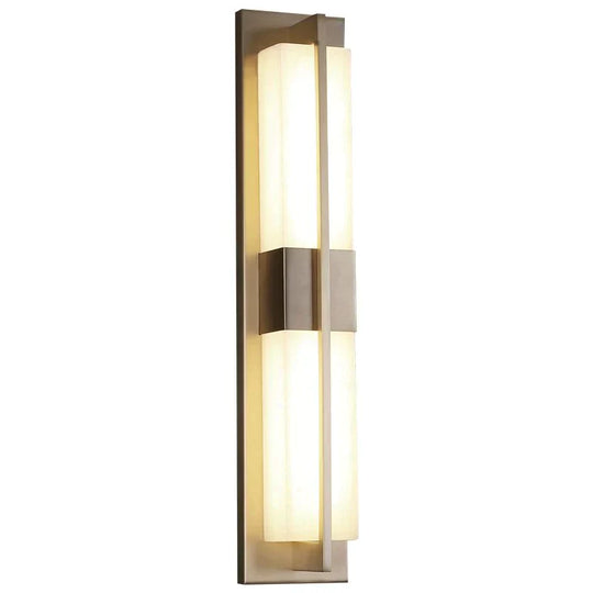 Moderne Outdoor Waterdichte IP65 Muur Gemonteerde Lamp Led Wall Verlichting Tuin Veranda Blaker Licht 96/220V Goud Zwart Blaker Armatuur