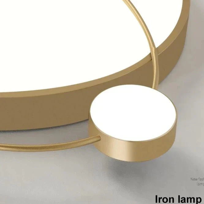 Nordic Bedroom Room Lamp Planet Ceiling Lamp