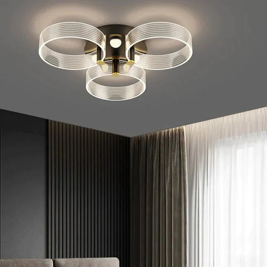 New Modern Simple Bedroom Lamp Ceiling Lamp