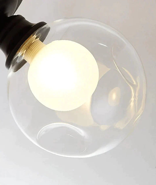 Modern Minimalist Glass Bulb Lamp Ceiling