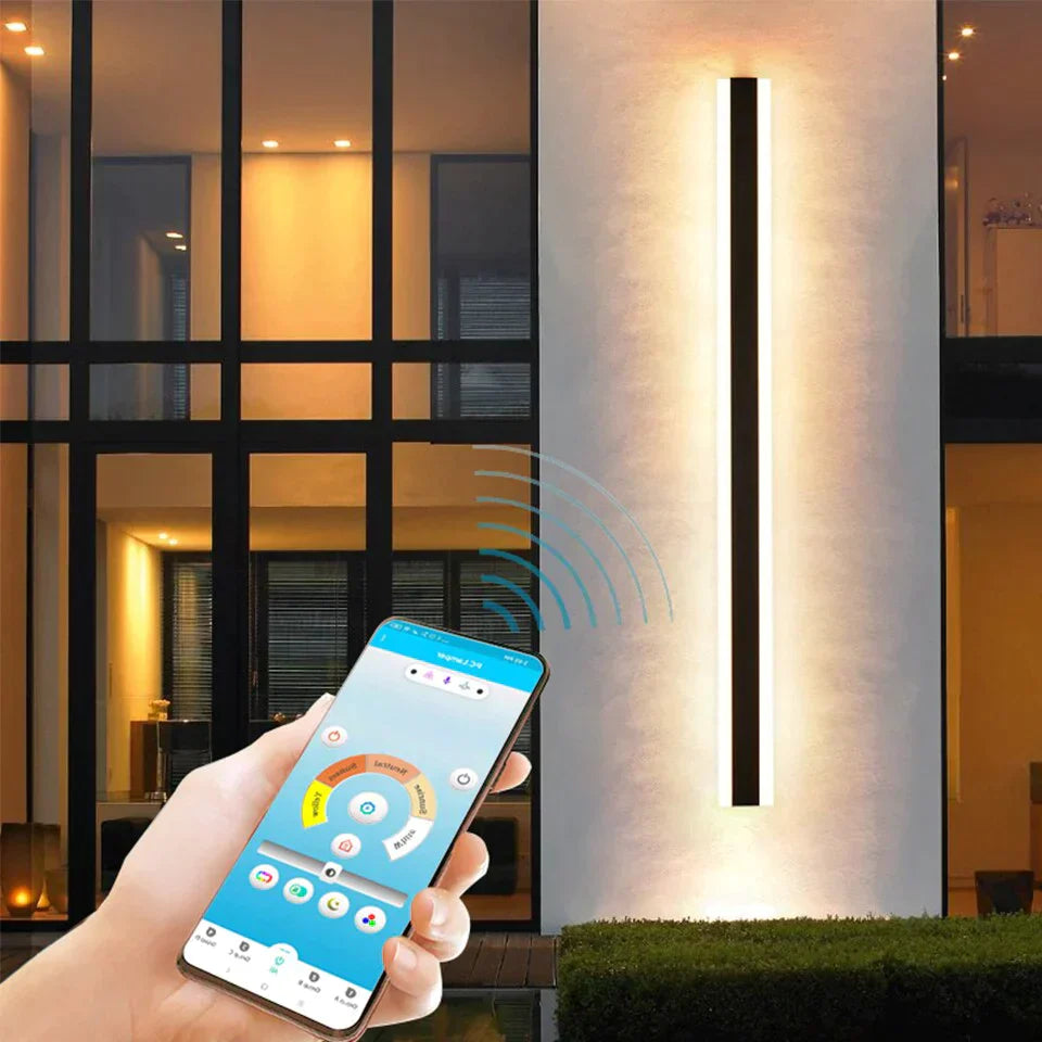 Outdoor Aluminium Waterdichte Wall Mounted Lamp Moderne IP65 Led Wall Verlichting Tuin Veranda Blaker Licht 110V 220V Blaker armatuur