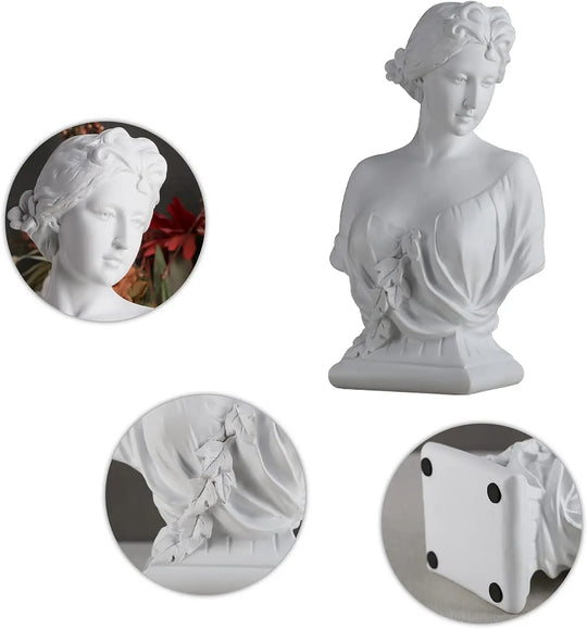 Sophia's Classic Roman Bust Venus Goddess Resin Artwork