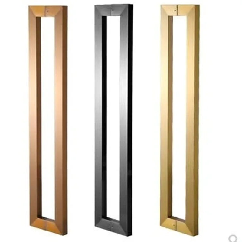 Vienna Elevate Your Doors with Stainless Steel Square Tube Handles