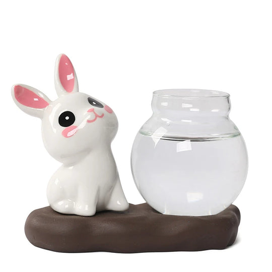 Chaya Cute Rabbit Aquatic Vase