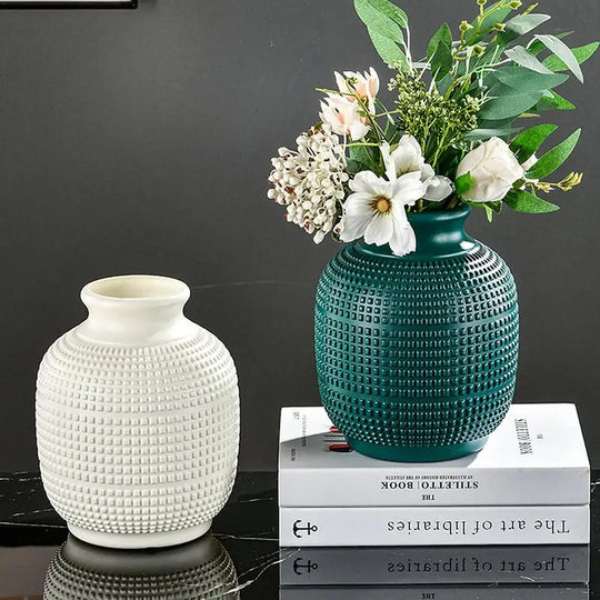 Michaela Nordic Modern Imitation Ceramic Vase