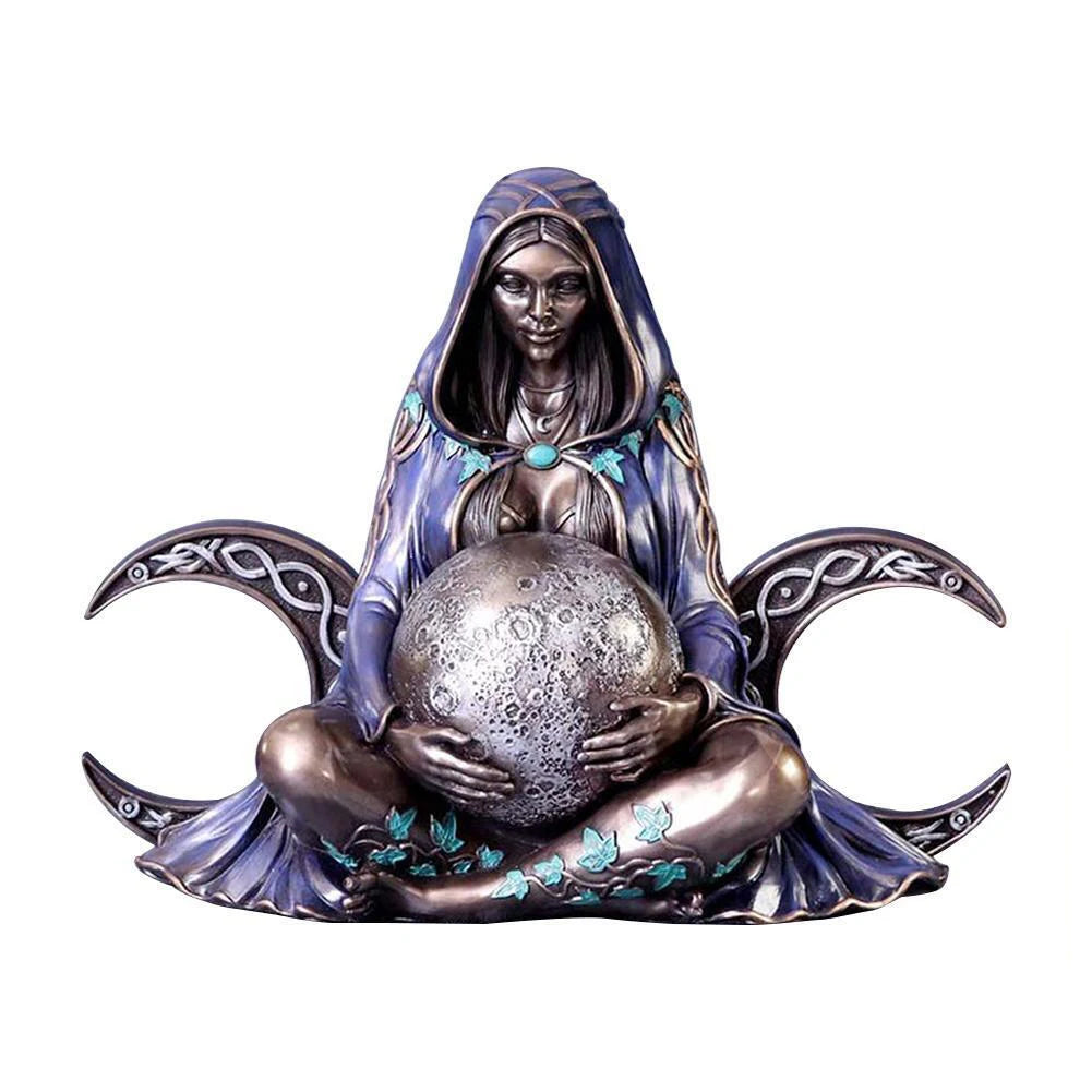 Leilani's Mother Earth Statue - Gaia Goddess Resin Sculpture