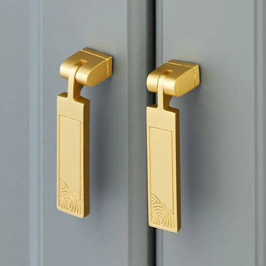 Annalise Solid Brass Cabinet Door Handle